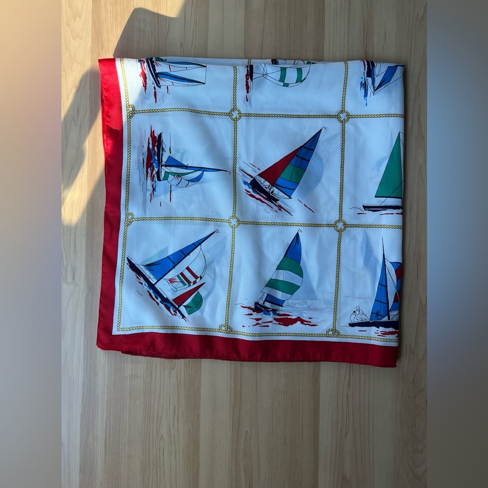 CYBELE - Women’s Nautical Scarf/Add a touch of elegance to your wardrobe. - Picture 7 of 8